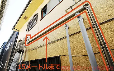 既存エコキュートの浴室配管の取り外し2