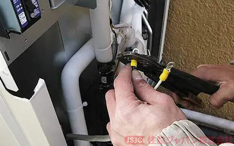 電線コード接続3