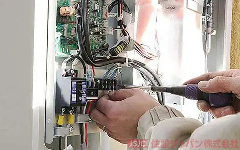 電線コード接続7