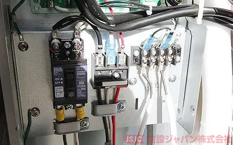 電線コード接続8