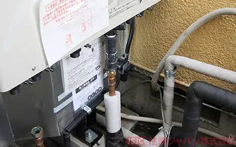 エコキュートの給水配管の接続3