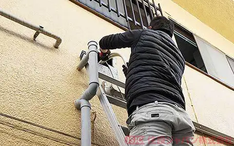 エコキュートの浴室配管の接続3