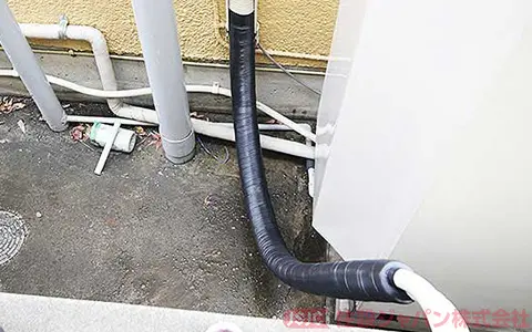 エコキュートの浴室配管の接続6