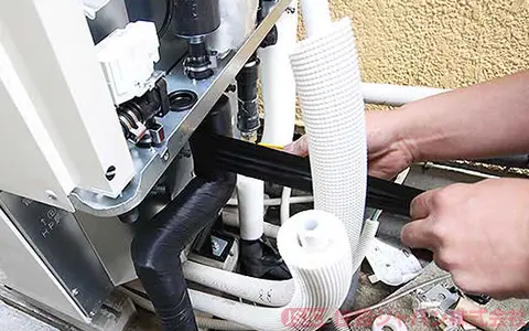 ヒートポンプユニット配管の接続6