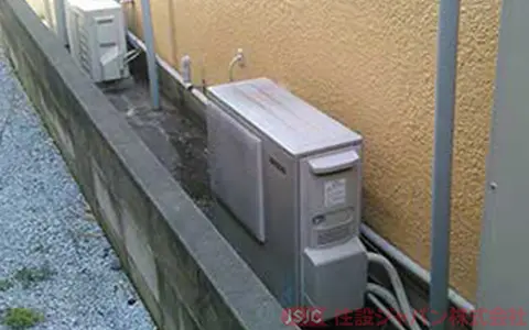 【ビフォー・アフター】ヒートポンプユニット交換前