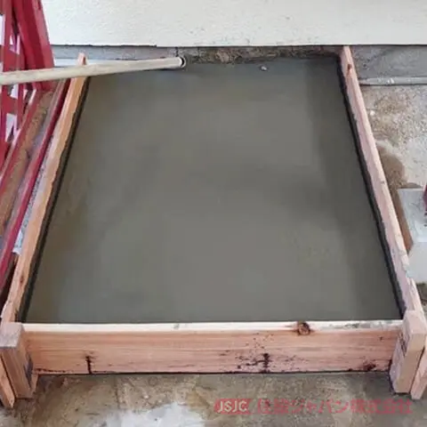 電気温水器の基礎工事